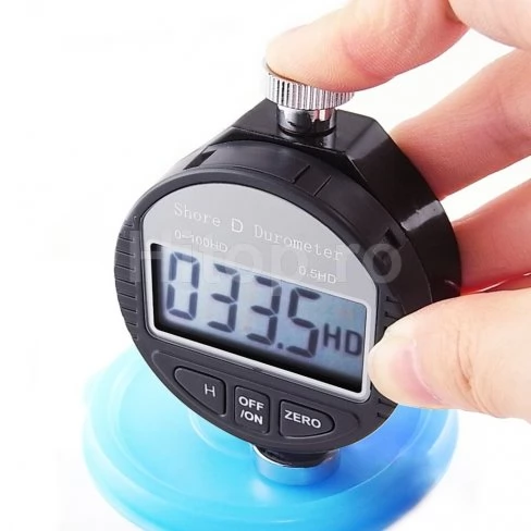 Shore D durometer cu afișaj LCD