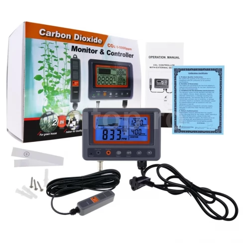 Monitor CO2 pentru controlul și reglarea calității aerului interior