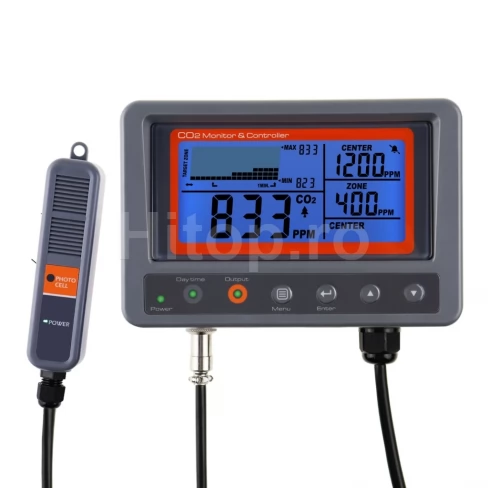 Monitor CO2 pentru controlul și reglarea calității aerului interior