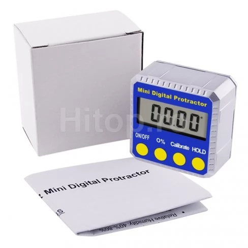 Înclinometru digital cu magneți și afișaj vertical