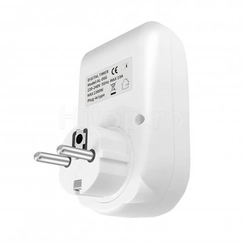 Temporizator de contact 220V 10A , temporizator de timp