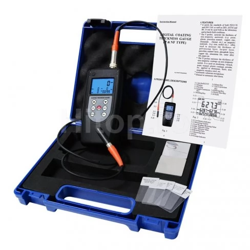 Tester pentru grosimea stratului de acoperire F&NF, înregistrare date, 0~2000 µm