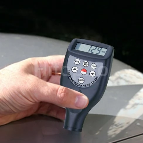 Grosimetru pentru vopsele și suprafețe cu sonde F/NF, interval 0-1250 μm