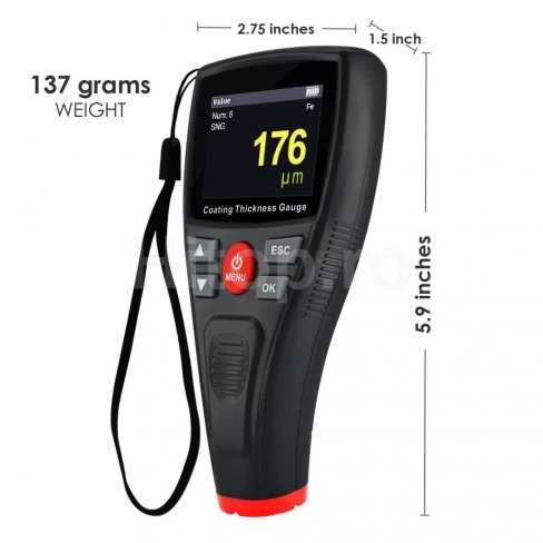 Instrument profesional pentru măsurarea grosimii autobuzului de la 0 la 1,5 mm
