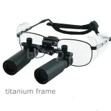 Lupe medicale chirurgicale dentare realizate din aliaj de titan x 6.0 mărire