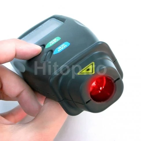 Tachimetru foto digital cu laser fără contact RPM meter