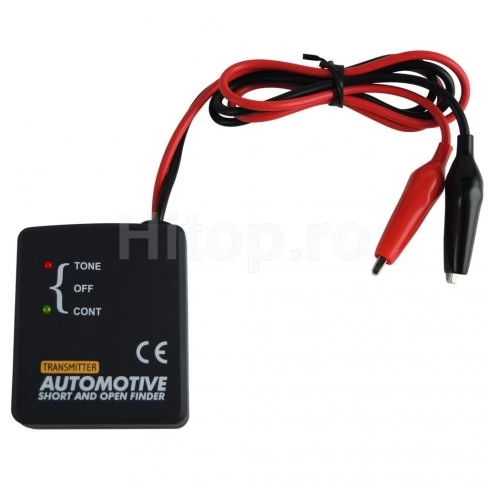Instrument pentru detectarea scurtcircuitelor în instalațiile electrice ale autovehiculelor