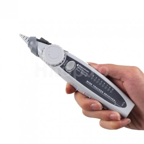 Tester cablu și multimetru cu POE, lungime cablu, tensiune, curent, temperatură