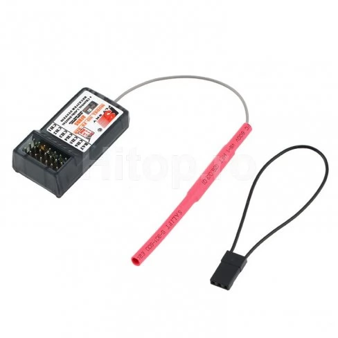 Receptor FlySky cu 6 canale pentru comenzi radio FS-CT6B, FS-T4B și FS-T6.