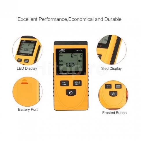 Tester compact de câmp electric și magnetic Tester compact de câmp electric și magnetic