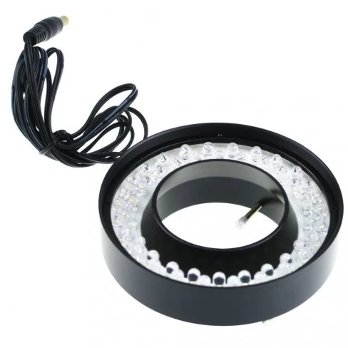 Lampă LED cu 48 de becuri pentru microscoape și camere (diametru maxim 60 mm) Lampă LED cu 48 de becuri pentru microscoape și camere (diametru maxim 60 mm)
