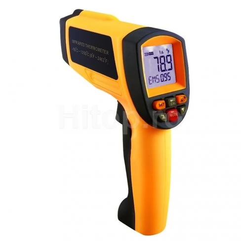 Termometru laser IR digital 50:1, pirometru 1350 °C