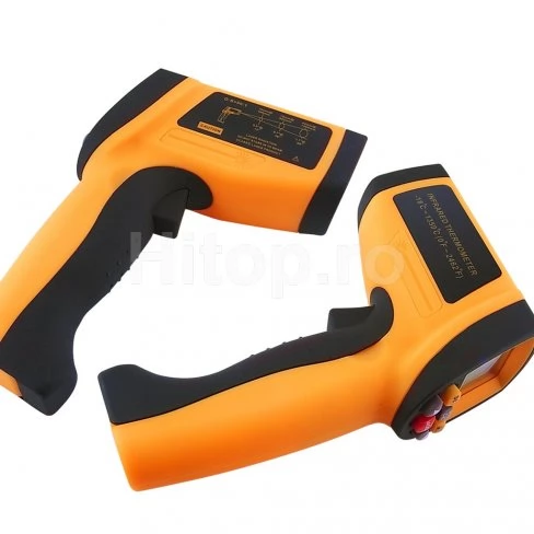 Termometru laser IR digital 50:1, pirometru 1350 °C
