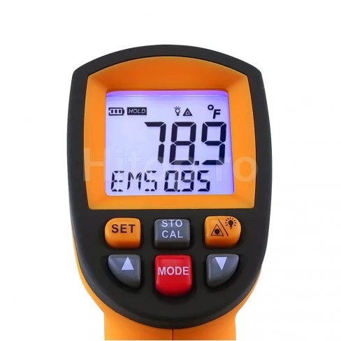 Termometru laser IR digital 50:1, pirometru 1350 °C