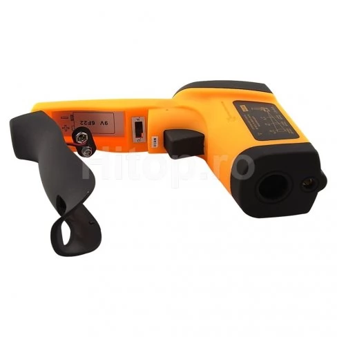 Termometru infraroșu digital 0,10 ~ 0,99 EM 12:1 Pirometru 700 ° C