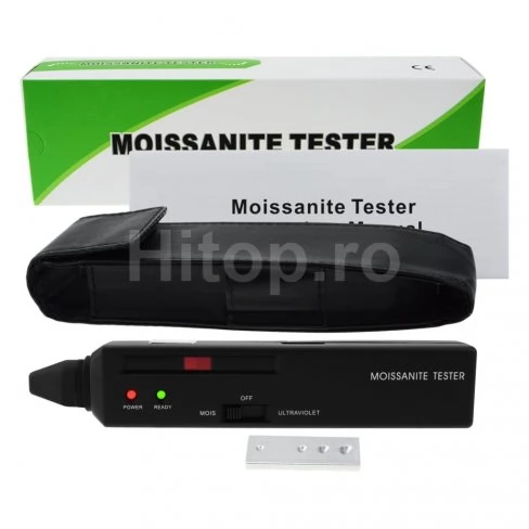 Tester de moissanite cu lumină ultravioletă (UV) Tester de moissanite cu lumină ultravioletă (UV)