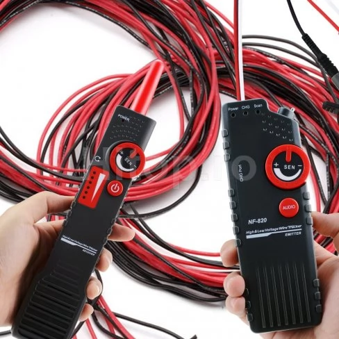 Detector pentru urmărirea și detectarea cablurilor subterane de 220v Detector pentru urmărirea și detectarea cablurilor subterane de 220v
