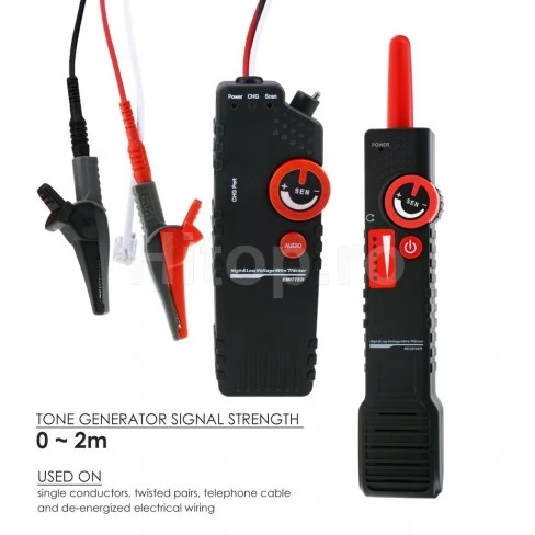 Detector pentru urmărirea și detectarea cablurilor subterane de 220v Detector pentru urmărirea și detectarea cablurilor subterane de 220v