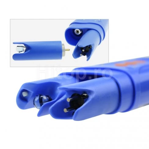 Tester 3 în 1 pentru pH, temperatură și EC (conductivitate electrică)