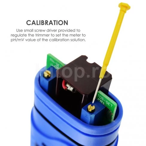 Tester 3 în 1 pentru pH, temperatură și EC (conductivitate electrică)