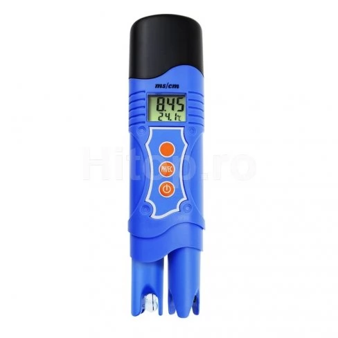 Tester 3 în 1 pentru pH, temperatură și EC (conductivitate electrică)