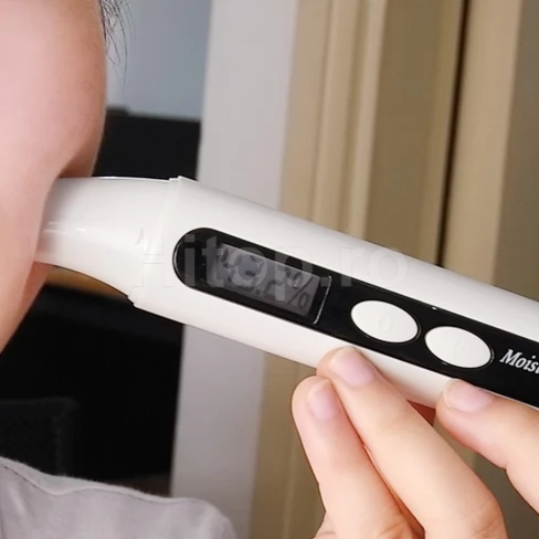 Tester digital de umiditate facială - Analizor cosmetic cu afișaj LCD