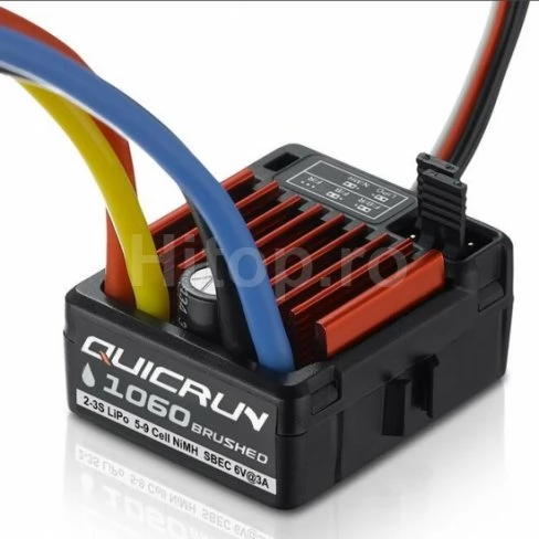 Controler de perie original HobbyWing QuicRun 1060 60A Controler de perie original HobbyWing QuicRun 1060 60A