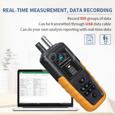 PM2.5, PM10 AQI Contor digital pentru particule și calitatea aerului