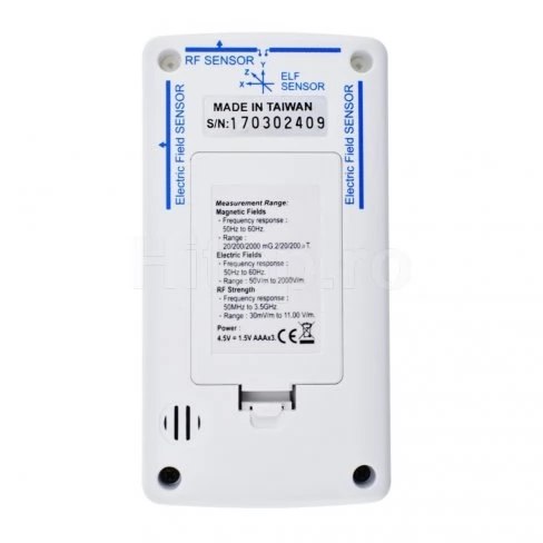 EMF metru RF gauss metru 2000mG