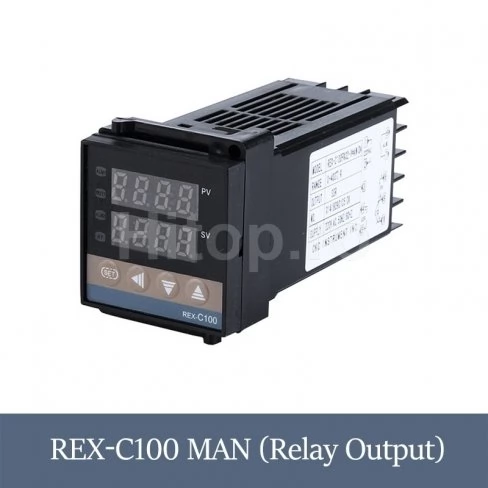 Termocontroler REX C100 la 220V, termoregulator -199 la 1372° C, ieșire releu NO + NC, senzori K, J, Pt100 Termocontroler REX C100 la 220V, termoregulator -199 la 1372° C, ieșire releu NO + NC, senzori K, J, Pt100