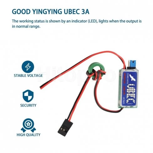 Regulator de tensiune Hobbywing 5.5-26V 3A (MAX 5A)