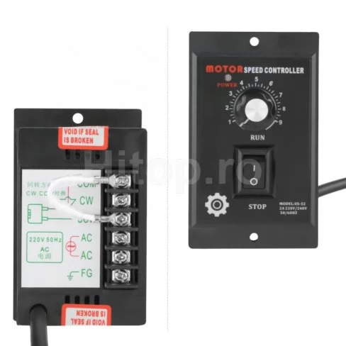Regulator de viteză de precizie pentru motoare cu perie 220V 400W