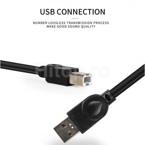 Microfon condensator usb pentru Youtube, TikTok, streaming, karaoke și înregistrare în studio