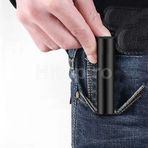 Mini lanternă de gheață UV cu lungimea de undă a luminii de 365 nm, baterie reîncărcabilă