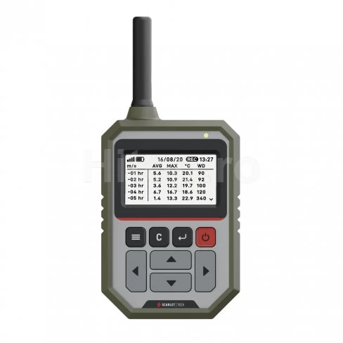 Anemometru fără fir pentru viteza și direcția vântului