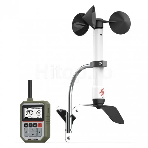 Anemometru fără fir pentru viteza și direcția vântului