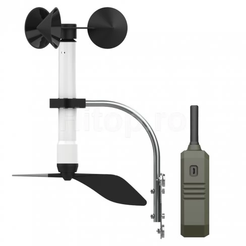 Anemometru fără fir pentru viteza și direcția vântului
