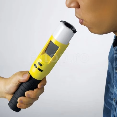 Aparat profesional de testare a alcoolului din sânge fără utilizarea unei guri