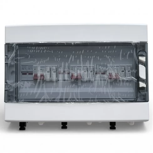 Tablou fotovoltaic echipat, 3 intrări / 3 ieșiri, protecție DC pentru 3 stringuri – 3IN3OUT
