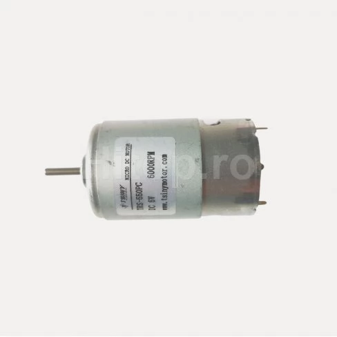 Perie motor 550 pentru bărci cu motor de 6 volți