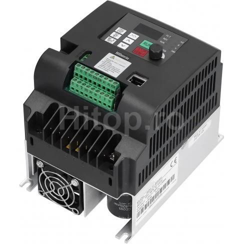 Convertor de frecvență intrare 220V, ieșire 3 x 220V, 4KW, 16A, pentru motoare trifazate