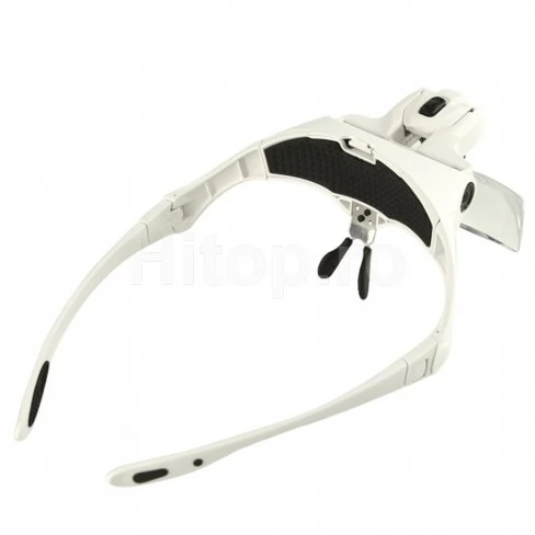 Lupe de cap 1.0x, 1.5x, 2.0x, 2.5x, 3.5x cu iluminare LED Lupe de cap 1.0x, 1.5x, 2.0x, 2.5x, 3.5x cu iluminare LED