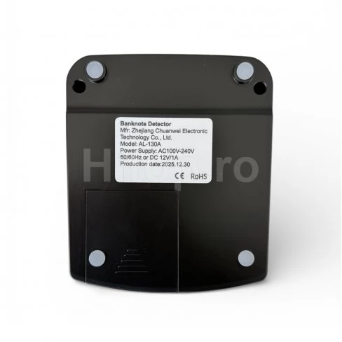 Detector de bancnote euro contrafăcute AL-130A, aprobat de BCE Detector de bancnote euro contrafăcute AL-130A, aprobat de BCE