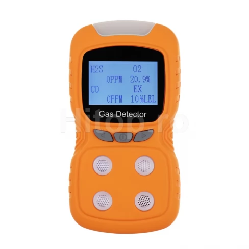 Detector de gaz portabil pentru CO, H₂S, O₂, EX (LEL) cu avertizare sonoră