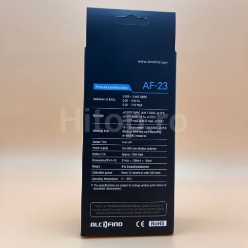 AlcoFind AF-23 tracker personal cu senzor electrochimic
