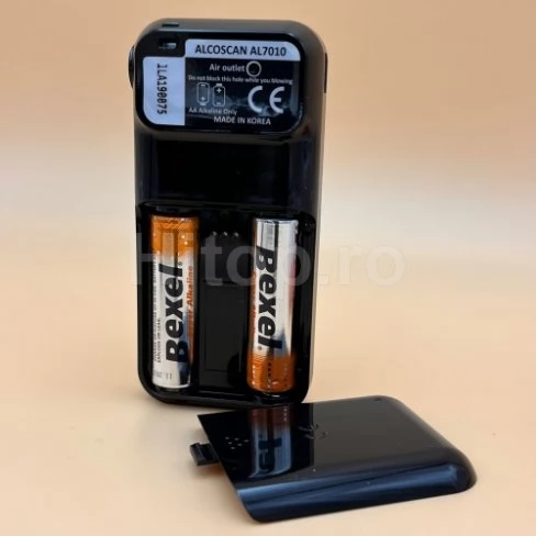 AlcoScan AL7010 kit de dragare personală cu 5 piese bucale și calibrare