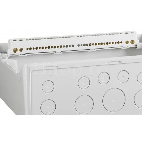 Tablou electric modular din plastic IP65, 1 rând, 12 module, ușă transparentă – BK050202
