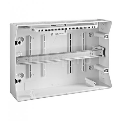 Tablou electric modular din plastic IP65, 18 module, ușă transparentă – BK050206