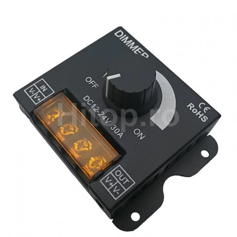 Dimmer pentru benzi cu LED-uri 12-24V 30A dimmer pentru iluminat