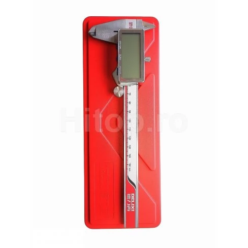 Delixi Calibru metalic 150mm cu afișaj LCD metalic foarte mare